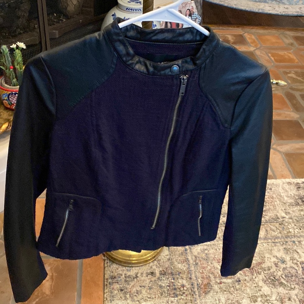 Dark Blue and Black Jacket